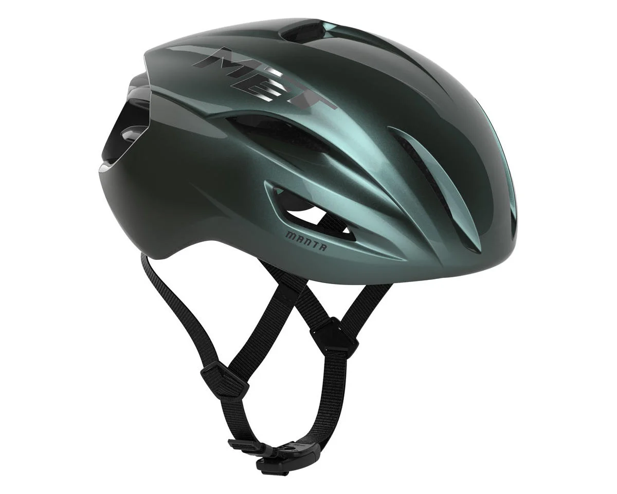 Met Manta MIPS Helmet (Hyper Teal Glossy) (L) - view 4